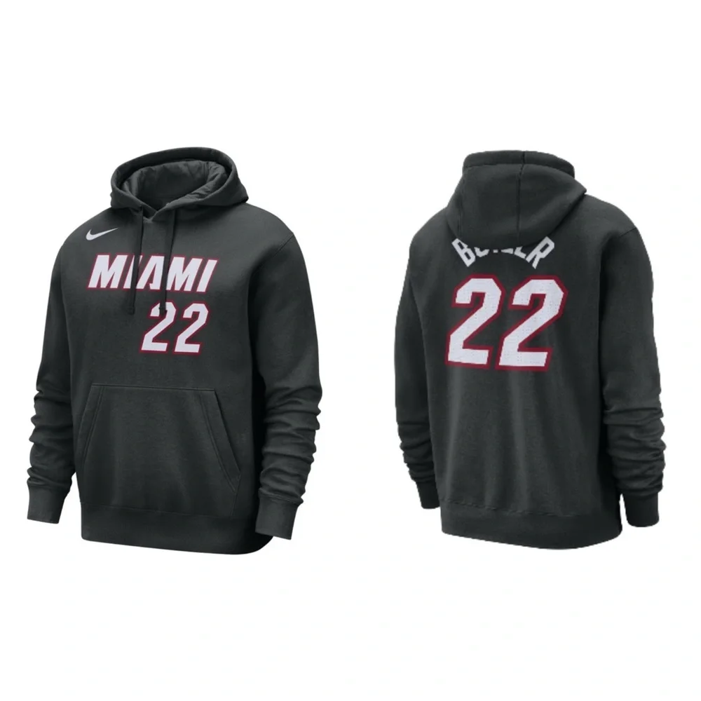 Nike Black Miami Jimmy Butler 22 Hoodie